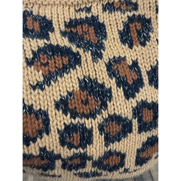 Betsey johnson  Leopard /cheetah /animal print knit scarf nwt - Picture 7 of 14